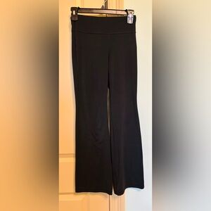 Athleta girls Black Flare Pants